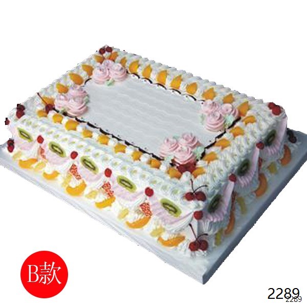 庆典蛋糕-长方形